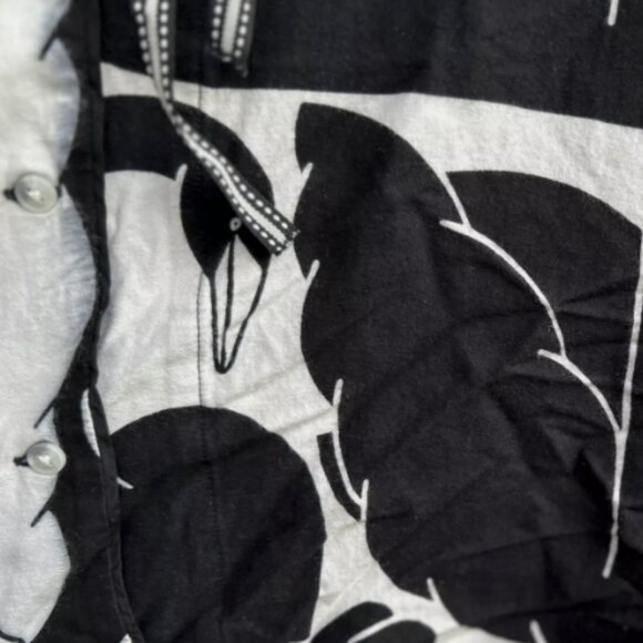 Cecilla Pattersson SWAN Flannel Pajamas Anthropologie - Picture 4 of 10